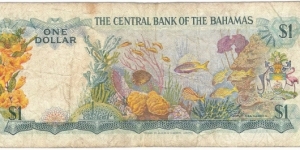 Banknote from Bahamas