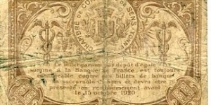 Banknote from France