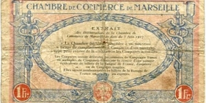 Banknote from France