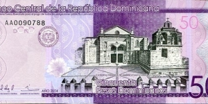 50 Pesos Dominicanos__
pk# New Banknote