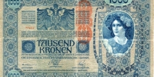 1.000 Kronen__
pk# 59__
02.01.1902 (1919)__
overprint 