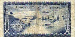 Banknote from Cyprus