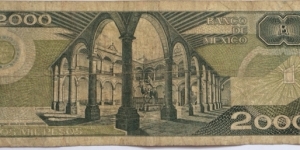 Banknote from Mexico