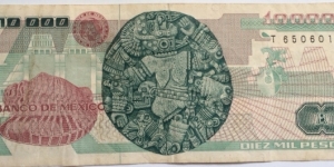 Banknote from Mexico