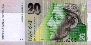 20 Korun Banknote