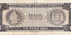 Banknote from Dominican Republic