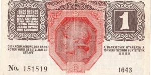 Banknote from Austria