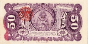 Banknote from Mexico