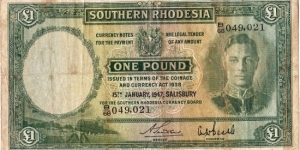 1 pound Banknote