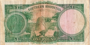 Banknote from Rhodesia