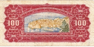 Banknote from Yugoslavia