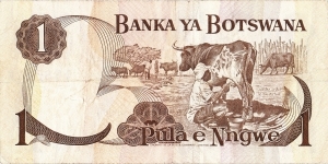 Banknote from Botswana