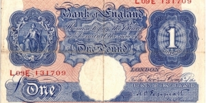 Nazi counterfeits in WWII led to an emergency colour change, hence this garish note. Banknote