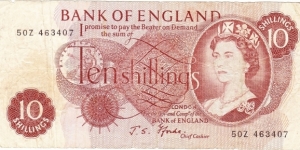 Nowadays this is 50p. Banknote