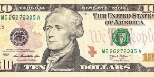 $10, 2013 Banknote