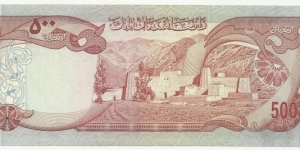 Banknote from Afghanistan