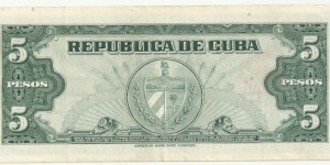 Banknote from Cuba