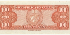 Banknote from Cuba