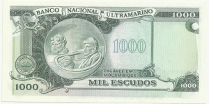 Banknote from Mozambique