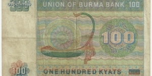 Banknote from Myanmar