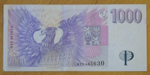 Banknote from Czech Republic