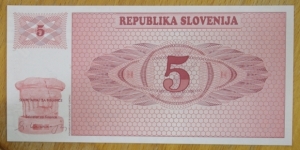 Banknote from Slovenia