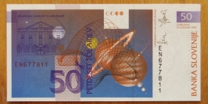 Banknote from Slovenia