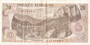 Banknote from Austria