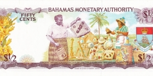 Banknote from Bahamas