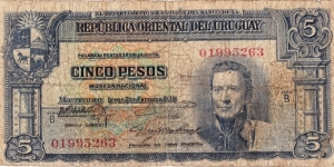 5 pesos Banknote