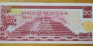 Banknote from Mexico