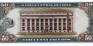 Banknote from Chile