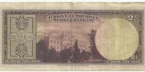 Banknote from Turkey