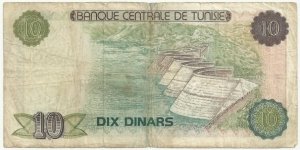 Banknote from Tunisia