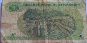 Banknote from Zimbabwe