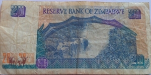 Banknote from Zimbabwe
