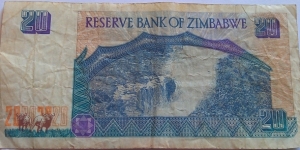 Banknote from Zimbabwe