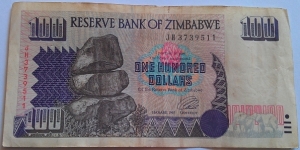 Zimbabwe $100 