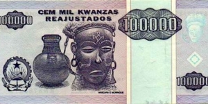 Banknote from Angola