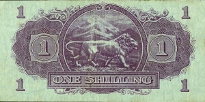 Banknote from East Africa