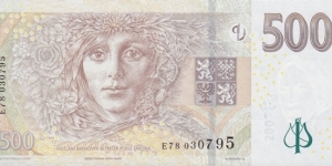 Banknote from Czech Republic