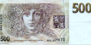 Banknote from Czech Republic