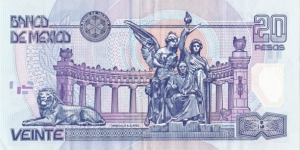 Banknote from Mexico