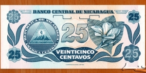 Banknote from Nicaragua