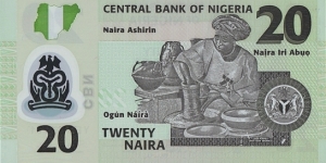 Banknote from Nigeria