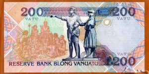 Banknote from Vanuatu