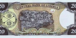 Banknote from Liberia