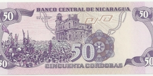 Banknote from Nicaragua