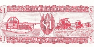 Banknote from Guyana