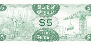 Banknote from Guyana